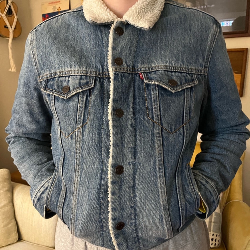 Levi Sherpa Denim Jacket